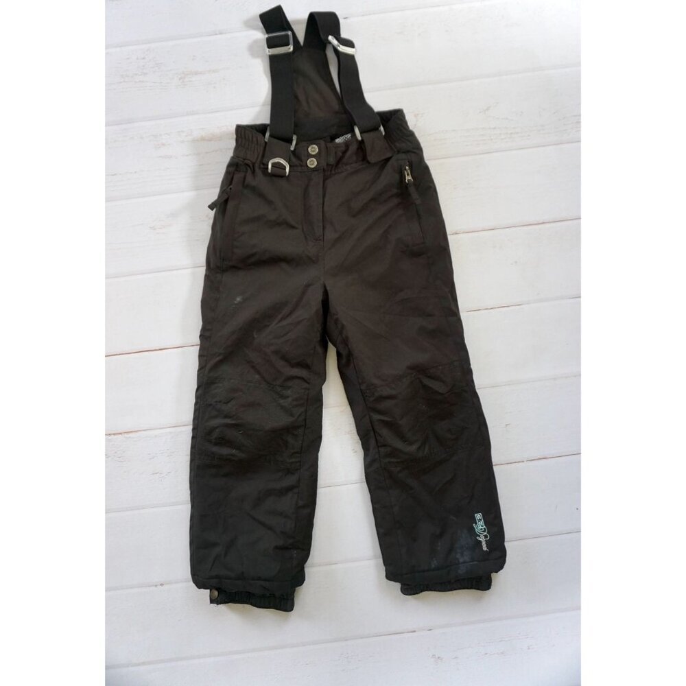 32 DEGREES Girl's 4-Way Stretch Ski Pant, Zip-Off Suspenders - Size XS (5/6)